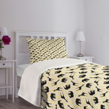 Zoo Animals Spotty Bedspread Set