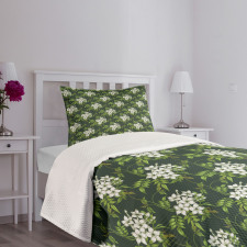 Plants Bouquet Bedspread Set