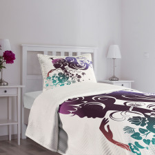 Abstract Portrait Bedspread Set