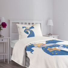 Old Man Abracadabra Bedspread Set