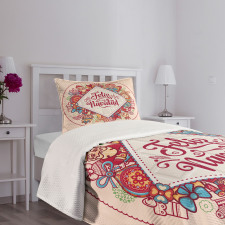 Feliz Navidad Christmas Bedspread Set