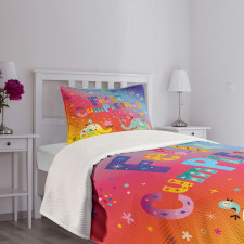 Feliz Cumpleanos Party Bedspread Set