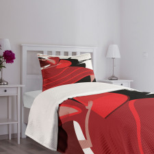 Baile Flamenco Theme Bedspread Set