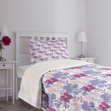 Botanical Field Yard Bedspread Set