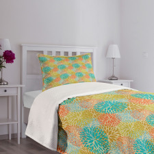 Thriving Floral Fields Bedspread Set