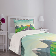 Road Trip Forest Bedspread Set