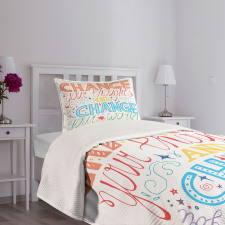 Inspirational Resilience Bedspread Set