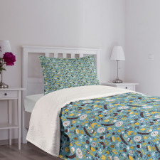 Funky Nature Bedspread Set