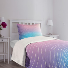 Nebula Sky Ombre Effect Bedspread Set