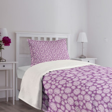 Blot Circle Geometric Bedspread Set