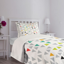 Hipster Triangles Bedspread Set