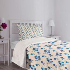 Mountain Blueberry Fruit Bedspread Set