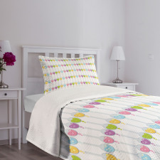 Apparatus Colorful Solution Bedspread Set