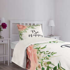 Romantic Bouquet Bedspread Set