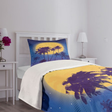 Coconut Palm Beach Bedspread Set