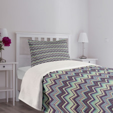 Chevron Tile Bedspread Set