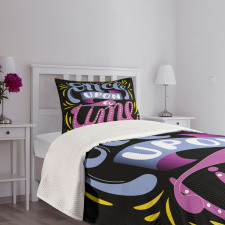 Polka Dots Doodle Bedspread Set