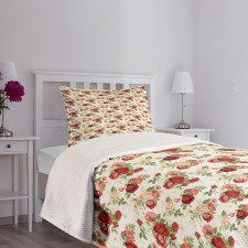 Romantic Vintage Composition Bedspread Set