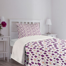 Owl and Spider Webs Bedspread Set