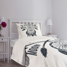 Feather Arrows Bedspread Set