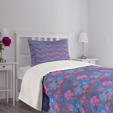 Botanical and Exotic Bedspread Set