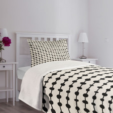 Geometric Dots Composition Bedspread Set