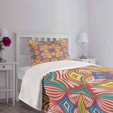 Abstract Creative Ornate Bedspread Set