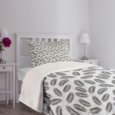 Banana Palm Tree Leaves Bedspread Set