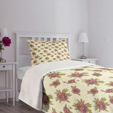 Grunge Effect Composition Bedspread Set