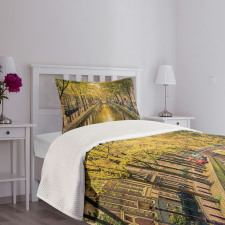 Bridge over Canal Holland Bedspread Set