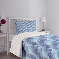 Winter Compoisition Fern Bedspread Set