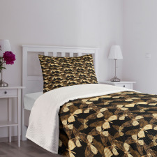 Exotic Tropical Vintage Bedspread Set