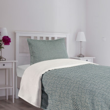 Stripes with Antique Curves Bedspread Set