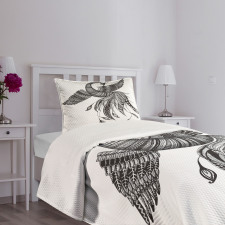 Boho Style Ornament Bedspread Set