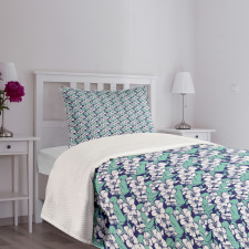 Farmland Theme Botanical Bedspread Set