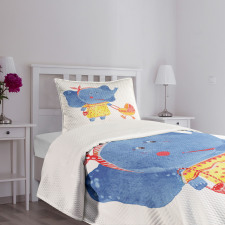 Mother and Baby Bedspread Set