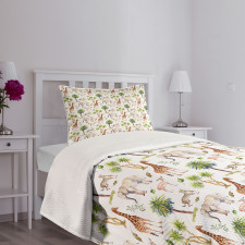 Giraffe Safari Bedspread Set