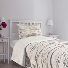 Abstract Grunge Stains Art Bedspread Set