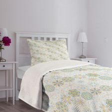 Creative Hexagon Lines Bedspread Set