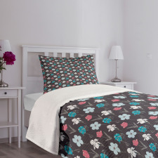 Classic Blossoming Daffodils Bedspread Set