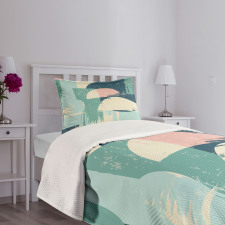 Modern Style Abstraction Bedspread Set