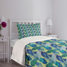 Exotic Rainforest Jungle Bedspread Set