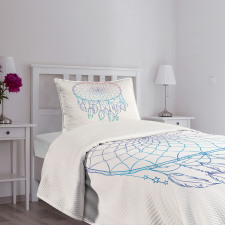 Dreamcatcher Star Feathers Bedspread Set