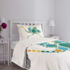 Abstract Geometric Modern Bedspread Set