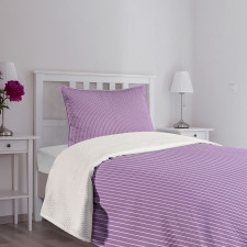 Soft Pastel Stripes Bedspread Set