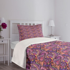 Modern Marbling Art Design Bedspread Set