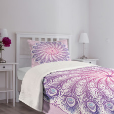 Boho Medallion Art Bedspread Set