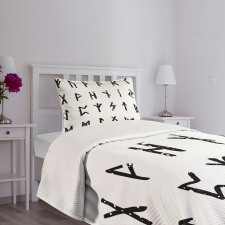 Scandinavian and Germanic Bedspread Set