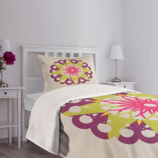 Triangles Half Circles Bedspread Set