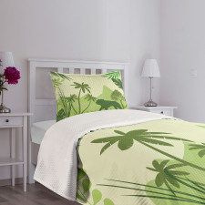 Savannah Flora Fauna Bedspread Set